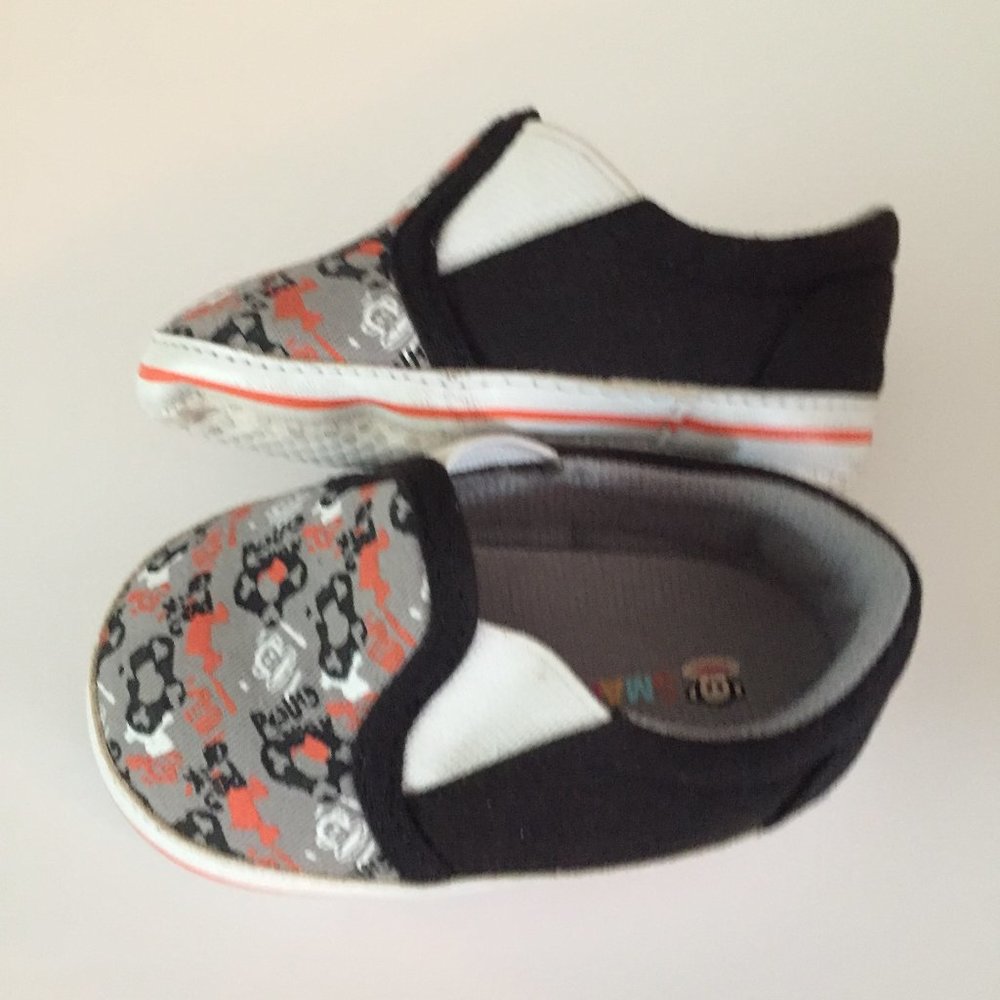 Baby Boy's Slip on Soft Shoes Size 3-6 Months - Picture 3 of 5